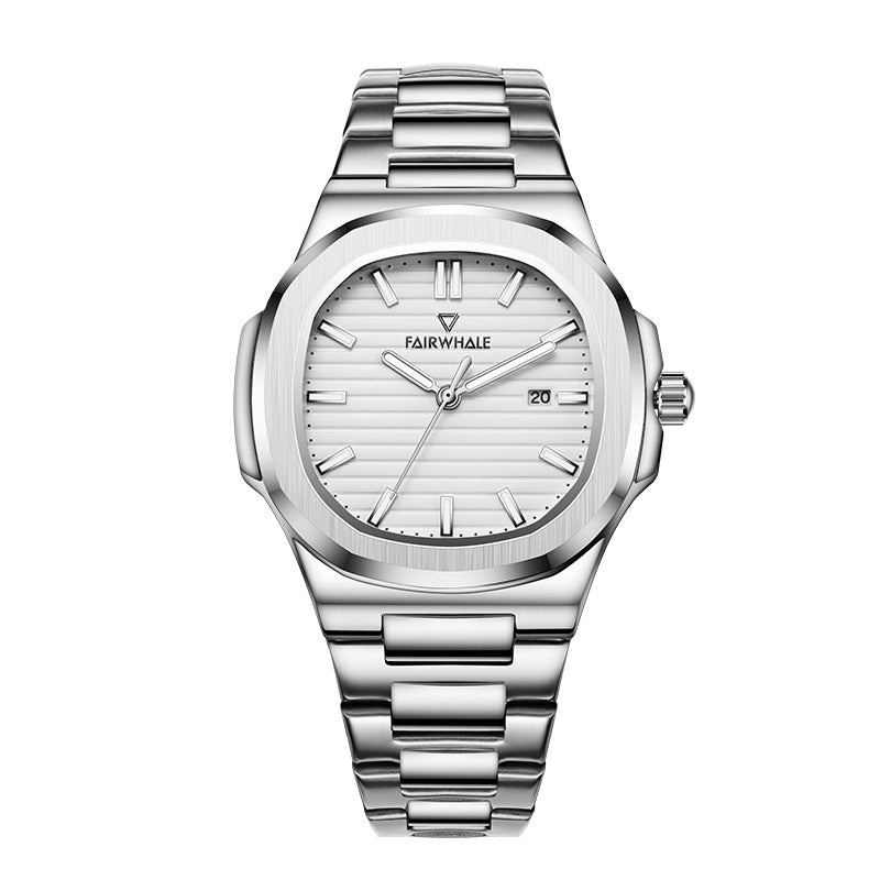 Watch Men's Business Simple Stainless Steel Nautilidae