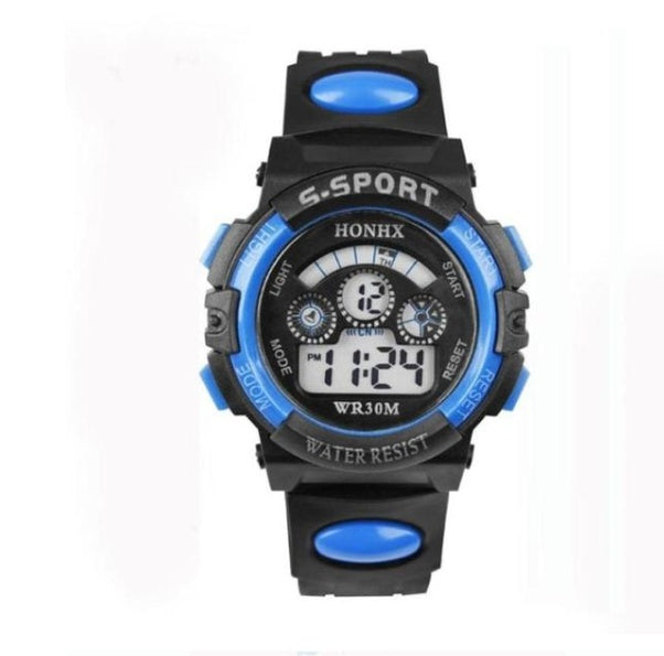 Student electronic watch Multifunctional waterproof LED luminous sports watch