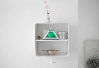 Pyramid Alarm Clock Student Creative Luminous Alarm Clock