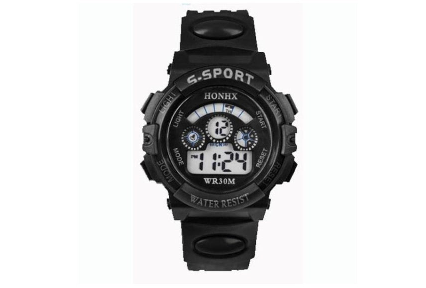 Student electronic watch Multifunctional waterproof LED luminous sports watch
