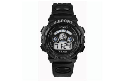 Student electronic watch Multifunctional waterproof LED luminous sports watch