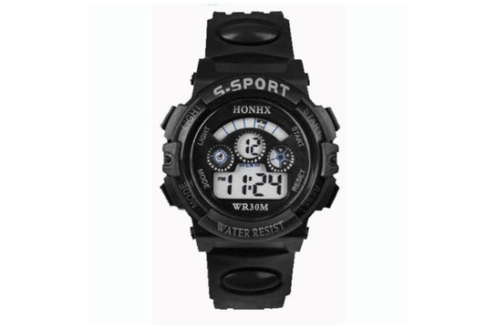 Student electronic watch Multifunctional waterproof LED luminous sports watch