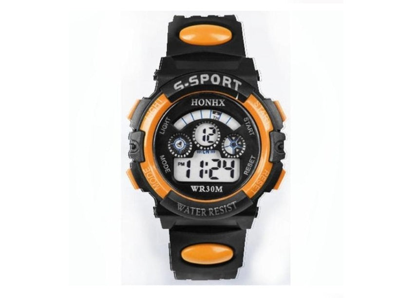 Student electronic watch Multifunctional waterproof LED luminous sports watch
