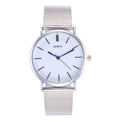 Alloy alloy strap watch
