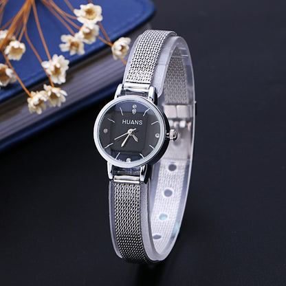 Korean fashion ladies watch small diamond bracelet watch fine quartz watch head of non mechanical exquisite watches