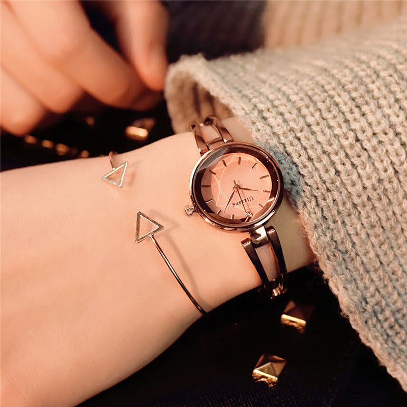 Fashion students simple casual Bracelet Watch
