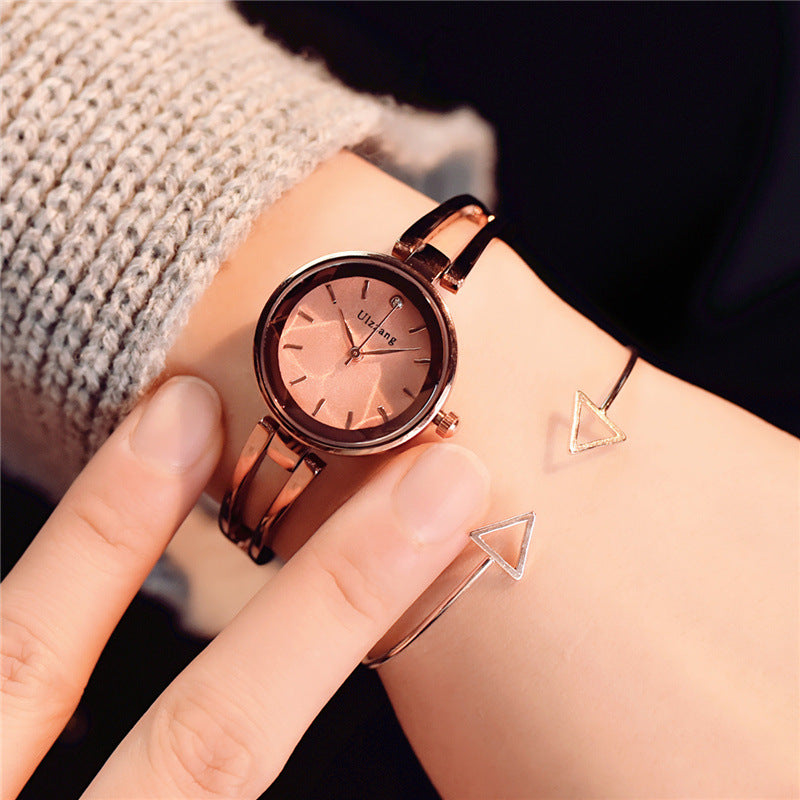 Fashion students simple casual Bracelet Watch