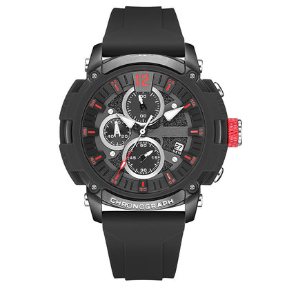 Men's Multi-function Timing Luminous Waterproof Calendar Wholesale Student Movement Watches
