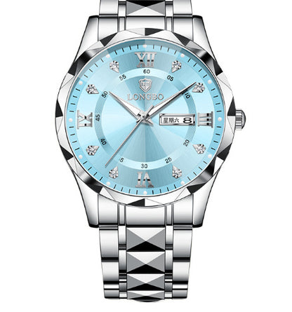 Waterproof Luminous Dual Calendar Watch