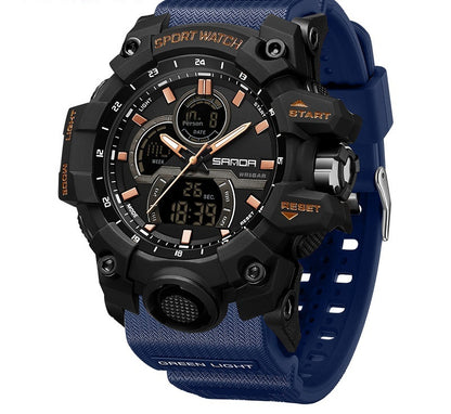 Dried Shrimp Cool Personality Student Fashion Sports Waterproof Electronic Watch