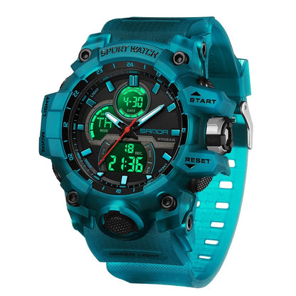 Dried Shrimp Cool Personality Student Fashion Sports Waterproof Electronic Watch